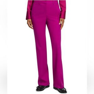 Theory Women's Fuchsia Pants